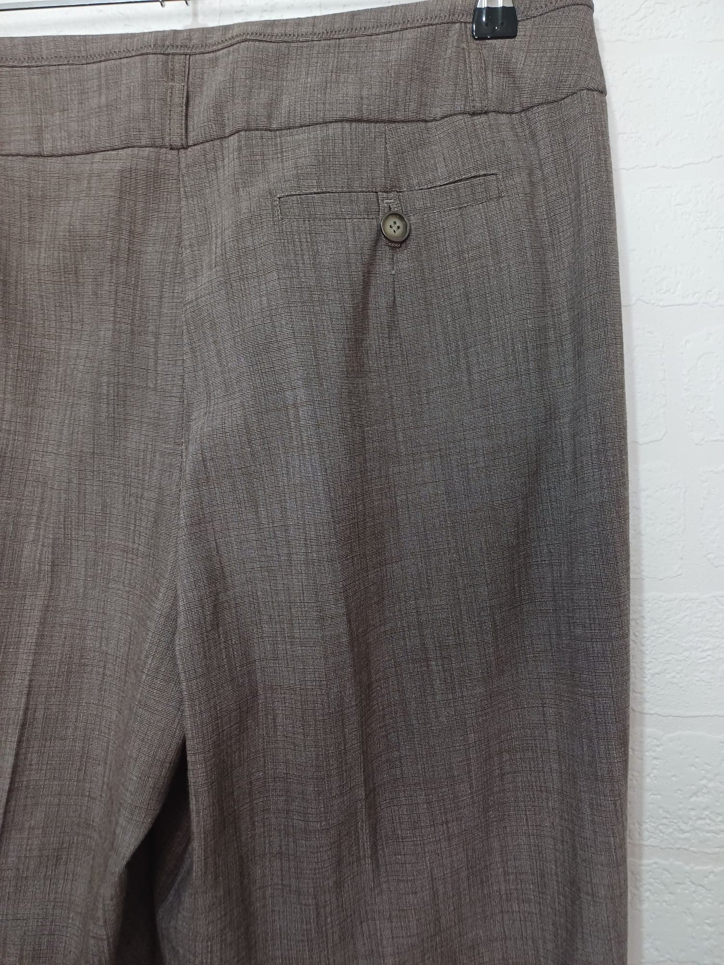 Women's Smart Trousers Gerry Weber Grey Size UK 16 / W36 L29 - Very Good Condition
