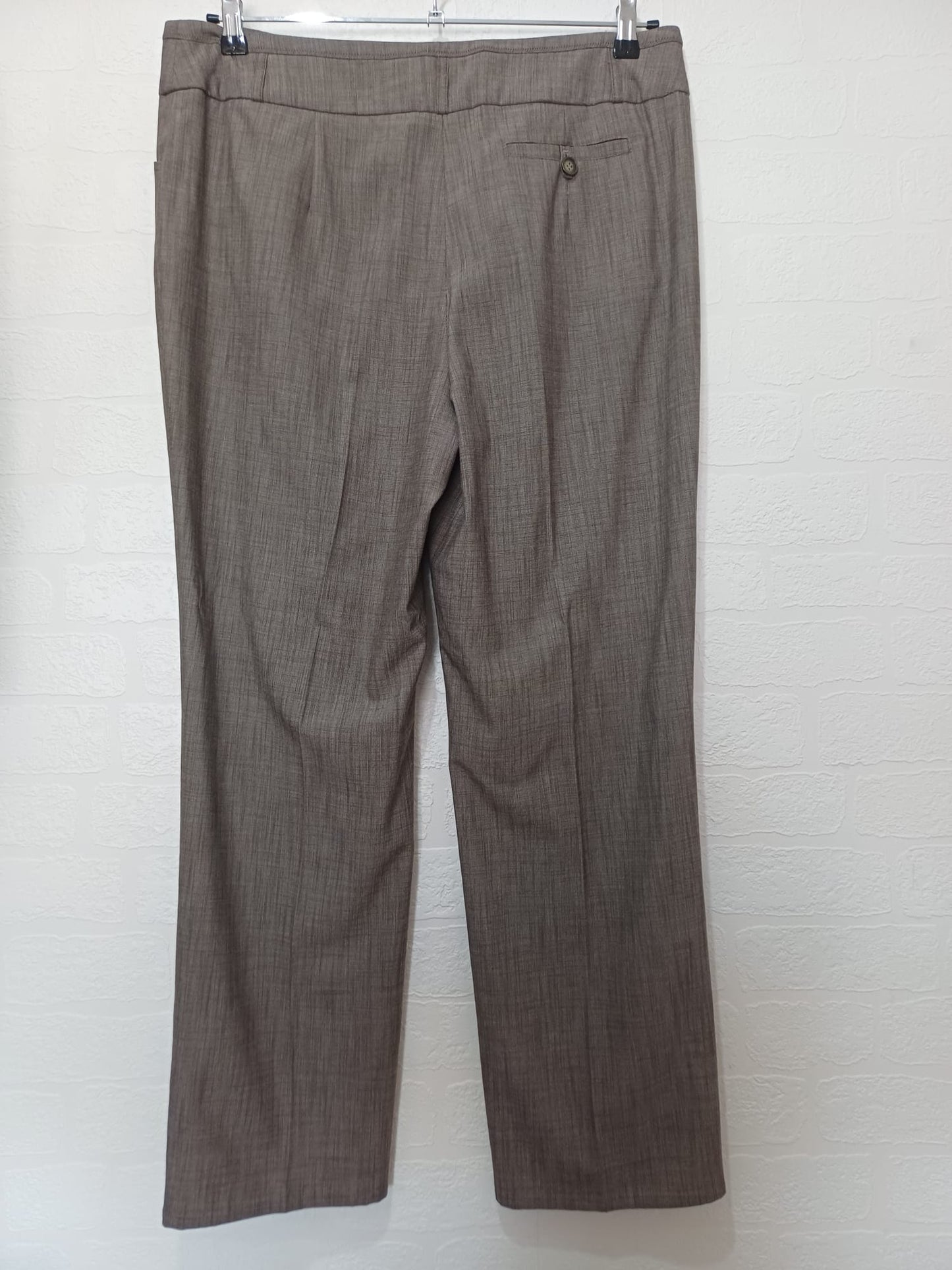 Women's Smart Trousers Gerry Weber Grey Size UK 16 / W36 L29 - Very Good Condition