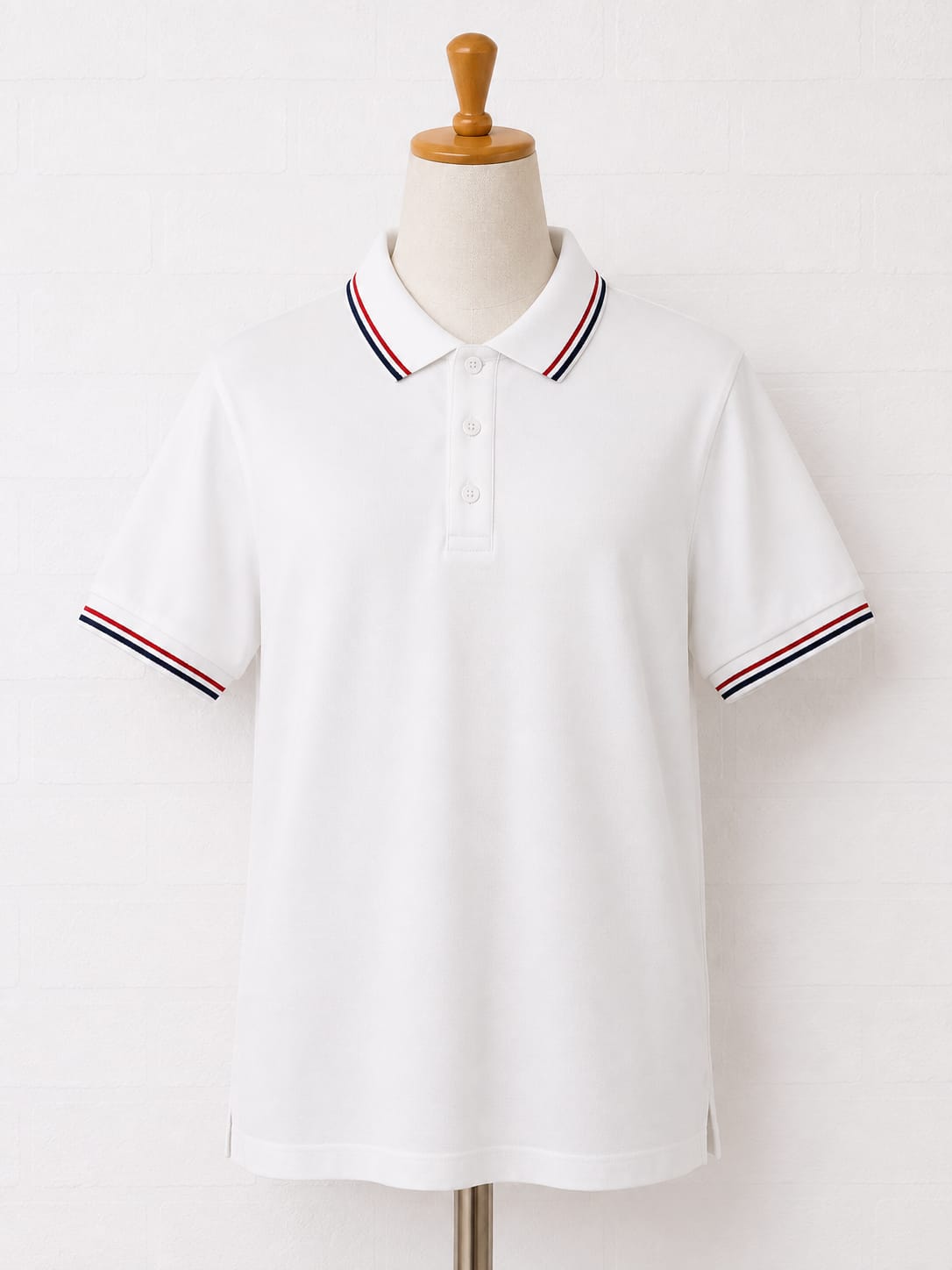Men's Polo Shirt Jacamo White 3XL Approx. 28" PTP - Very Good Condition