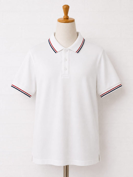 Men's Polo Shirt Jacamo White 3XL Approx. 28" PTP - Very Good Condition
