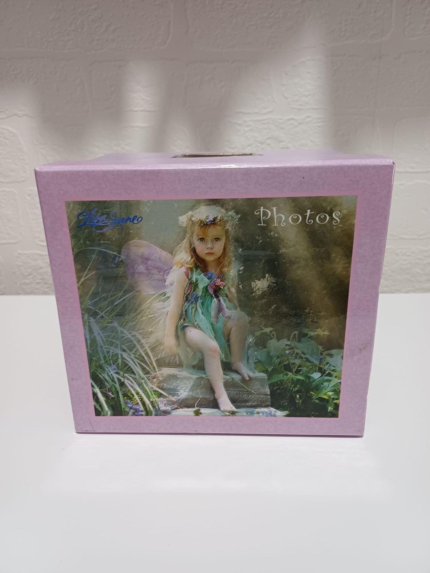 Fairy Themed Photo Album Box Set Pink Purple 3 Individual Albums Holds 80 Photos Each - Good Condition