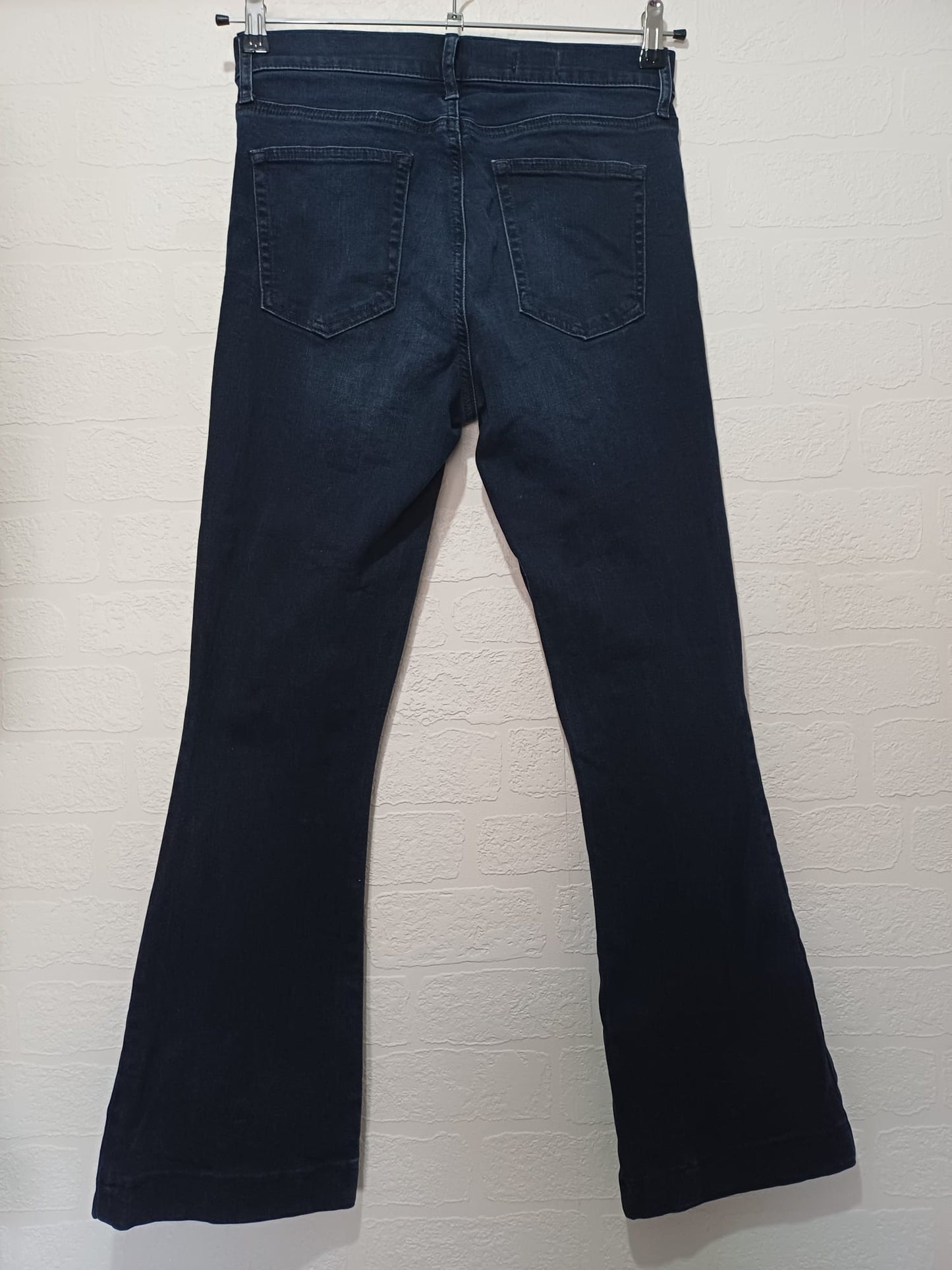 Women's Jeans GAP Navy Blue Regular Ankle Size 28 Approx. 8.5" Ankle Hem - Great Condition