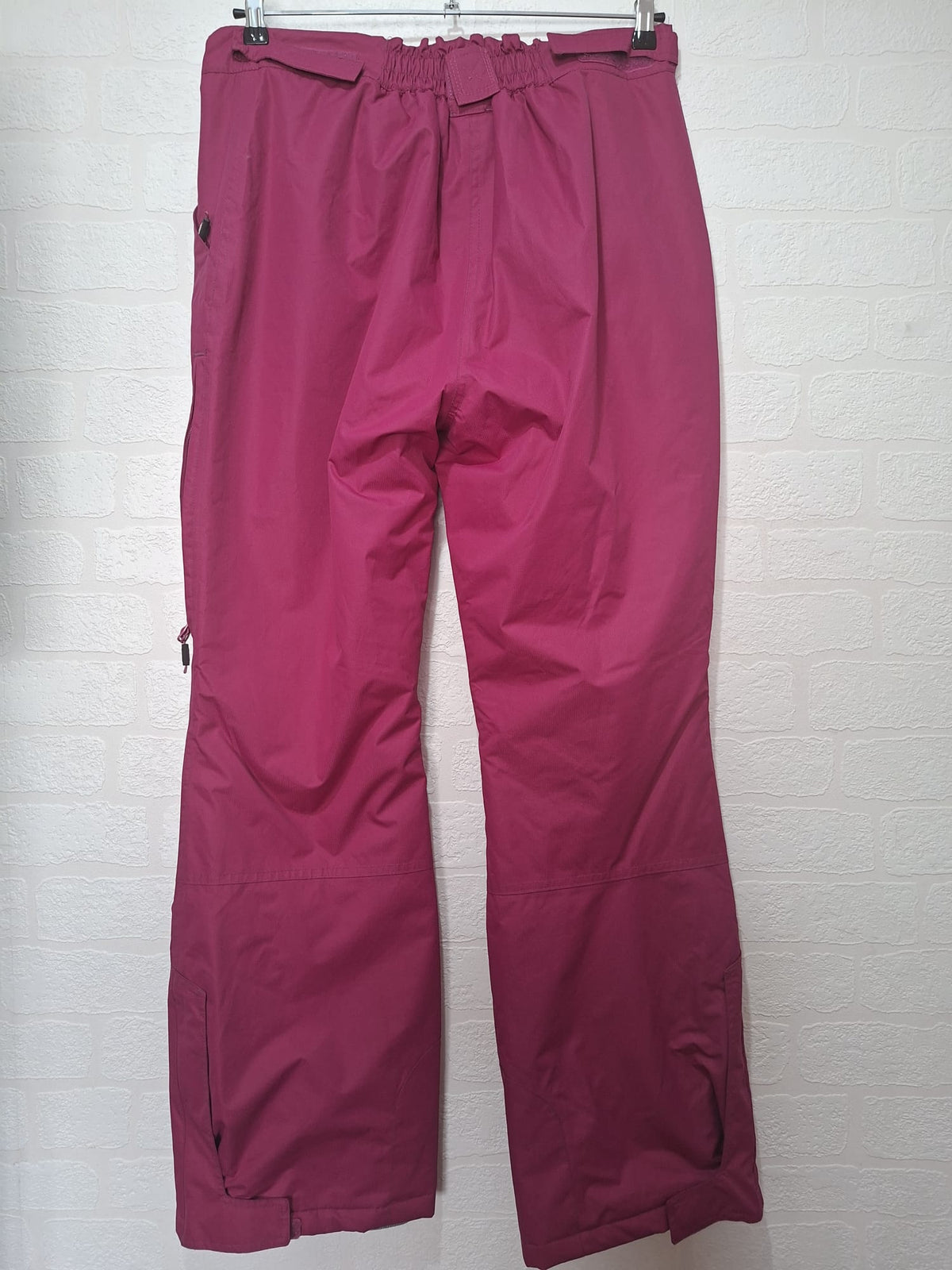 Women's Trousers Trespass Pink Insulated Ski Walking Hiking Large Approx. 35" Waist - Very Good Condition