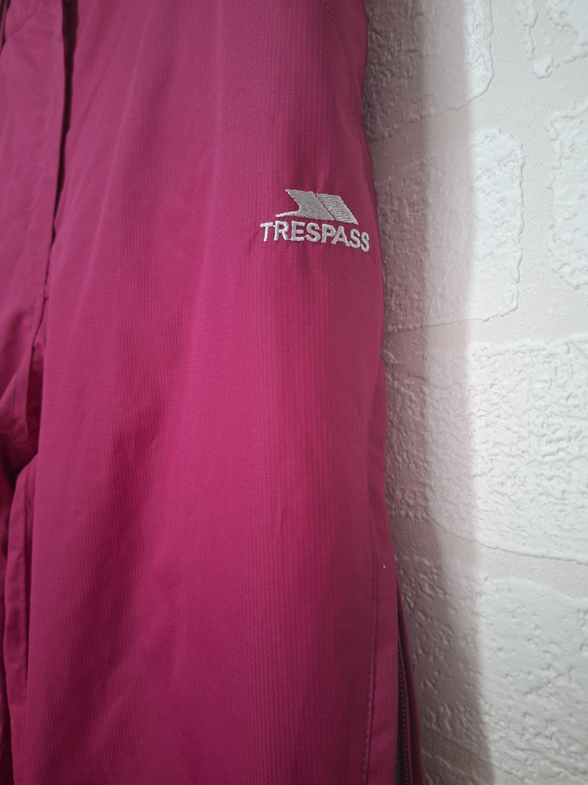 Women's Trousers Trespass Pink Insulated Ski Walking Hiking Large Approx. 35" Waist - Very Good Condition