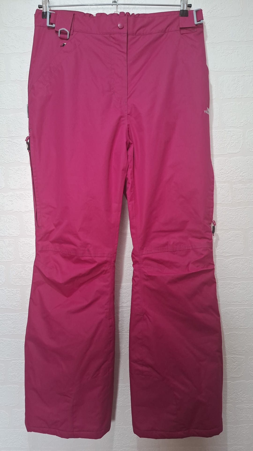 Women's Trousers Trespass Pink Insulated Ski Walking Hiking Large Approx. 35" Waist - Very Good Condition