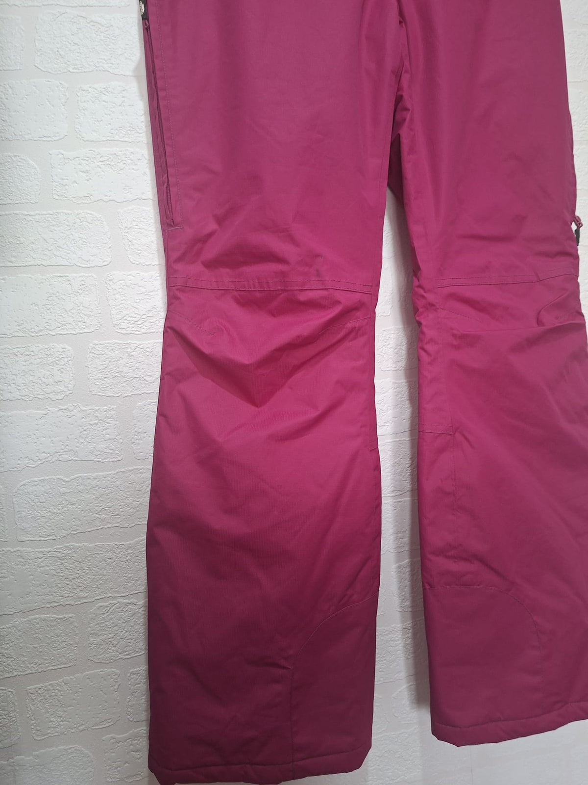 Women's Trousers Trespass Pink Insulated Ski Walking Hiking Large Approx. 35" Waist - Very Good Condition