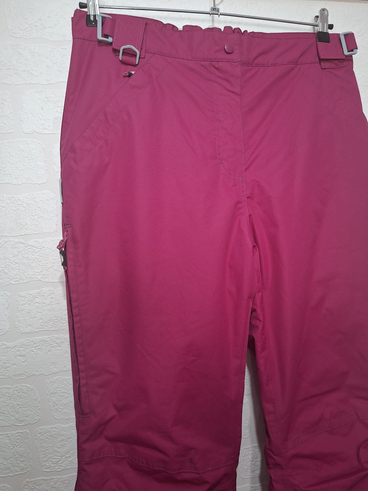 Women's Trousers Trespass Pink Insulated Ski Walking Hiking Large Approx. 35" Waist - Very Good Condition