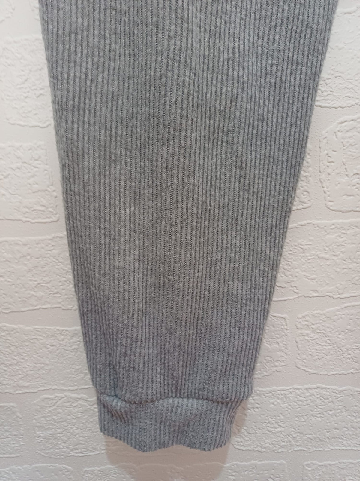 Women's Joggers Primark Grey Ribbed Cuffed Size 12-14 Very Good Condition