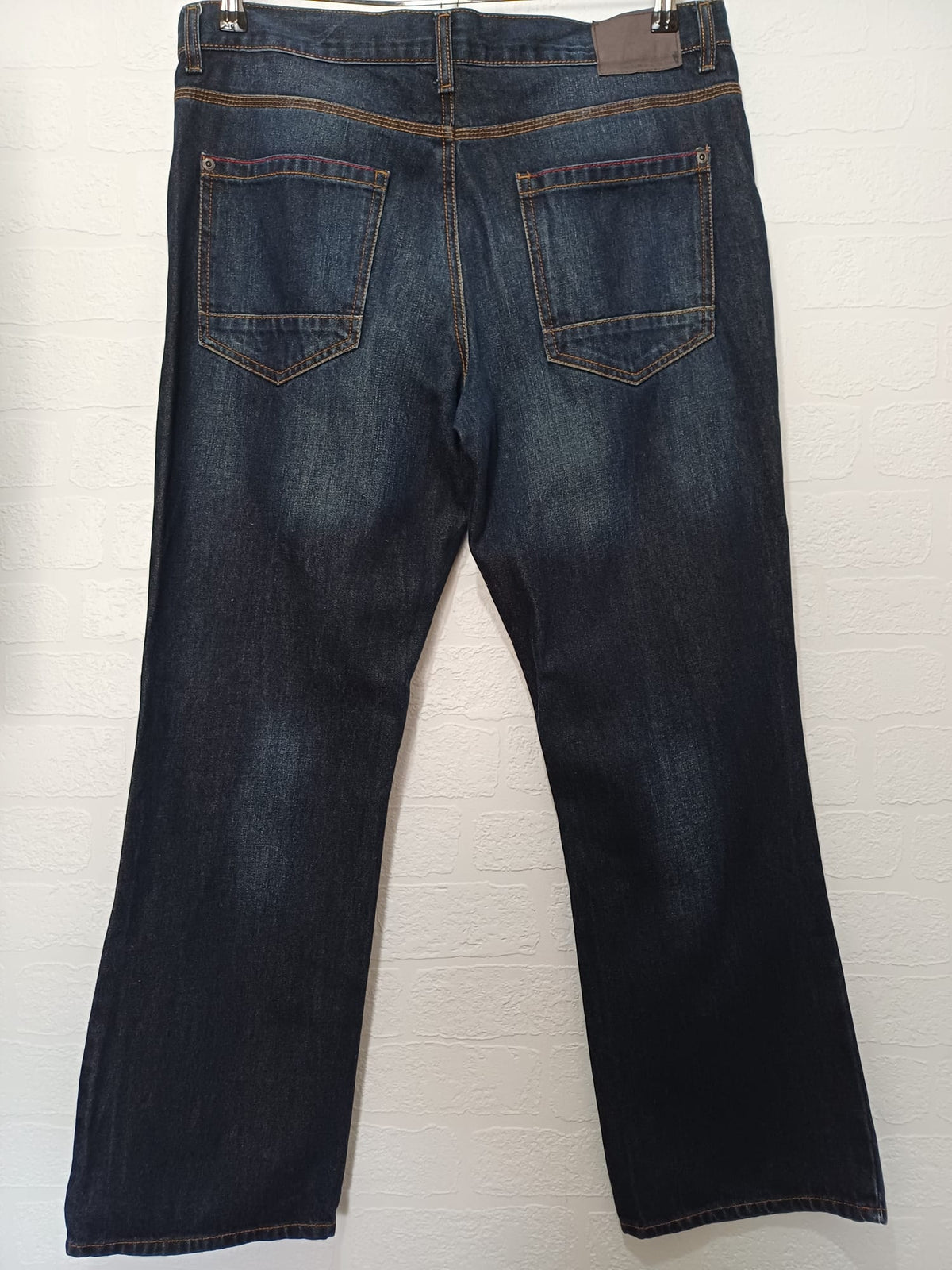 Bootcut Jeans F&F Dark Wash Denim Approx. W37 L30 Very Good