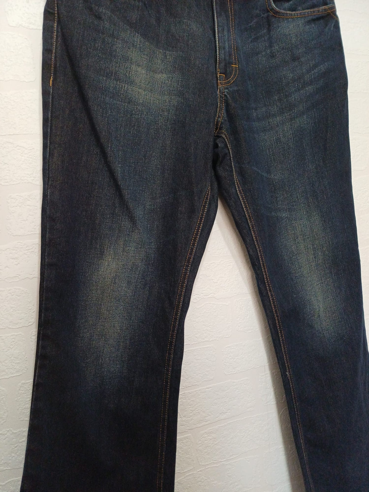 Bootcut Jeans F&F Dark Wash Denim Approx. W37 L30 Very Good