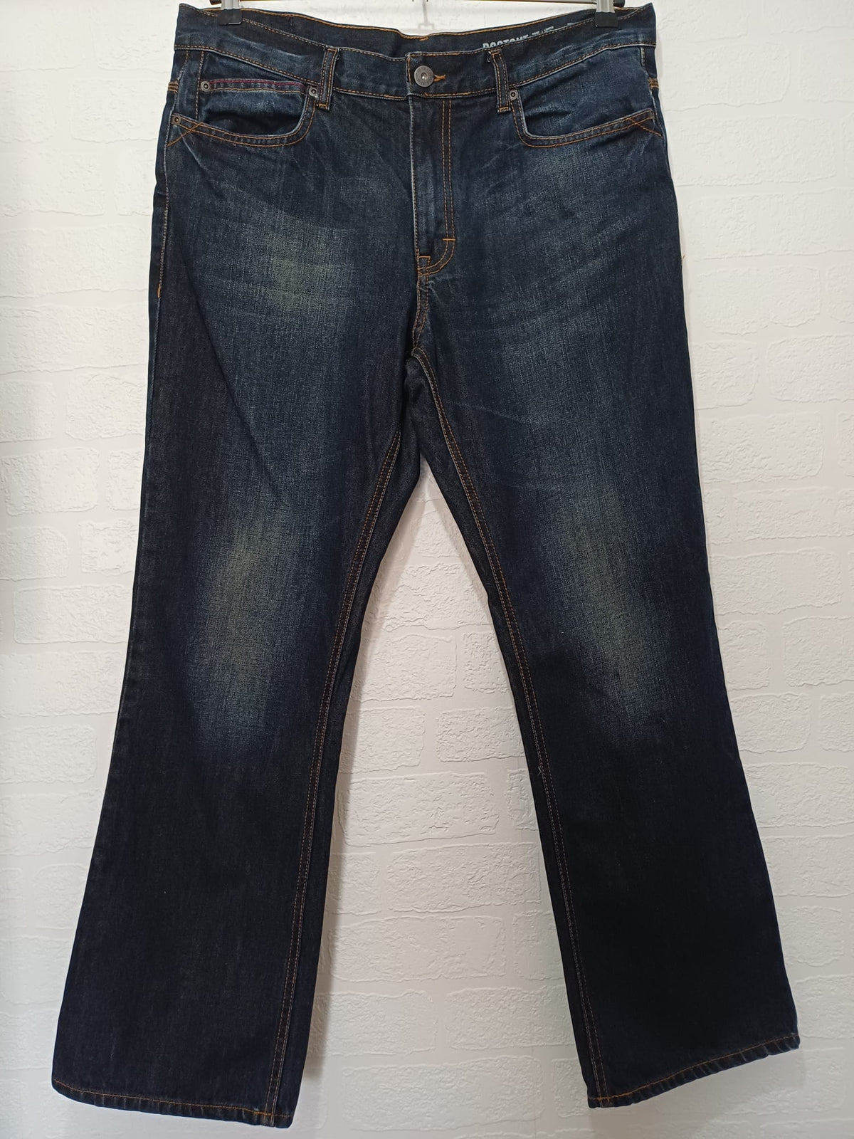 Bootcut Jeans F&F Dark Wash Denim Approx. W37 L30 Very Good
