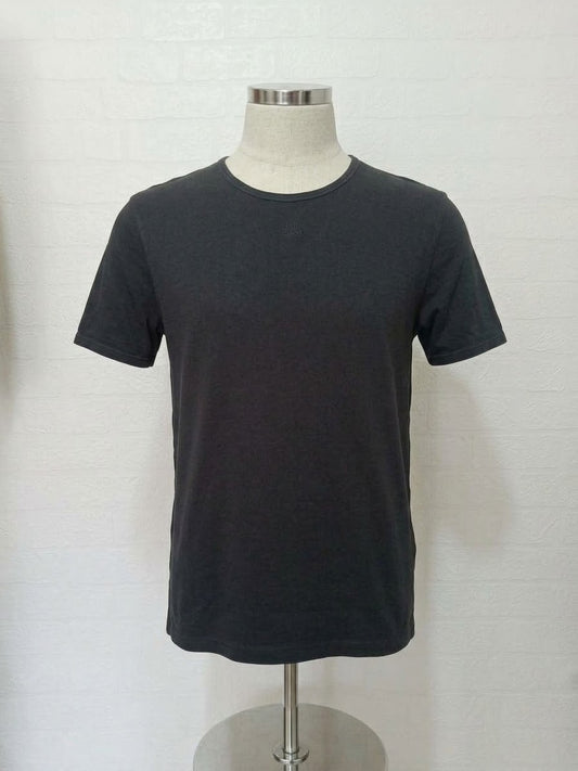 Men's T-Shirt Ted Baker Charcoal Black Embroidered Logo Relaxed Fit XXL Very Good