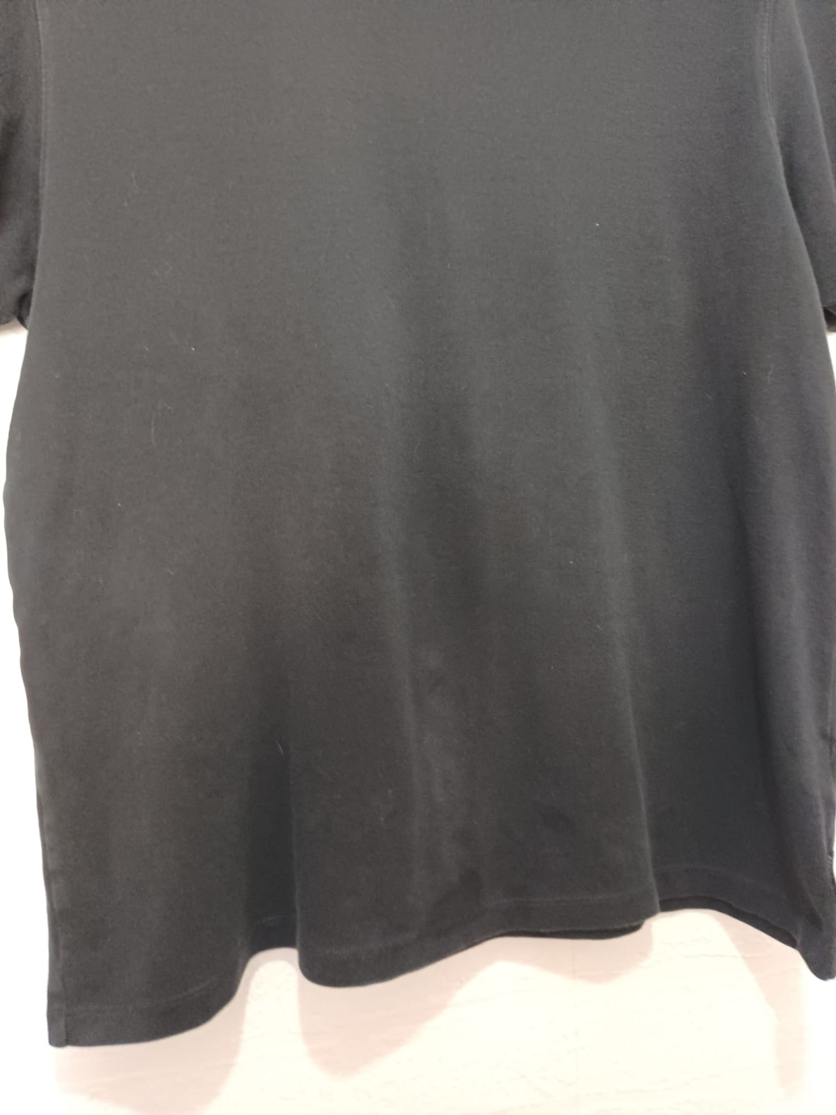Men's T-Shirt Ted Baker Charcoal Black Embroidered Logo Relaxed Fit XXL Very Good