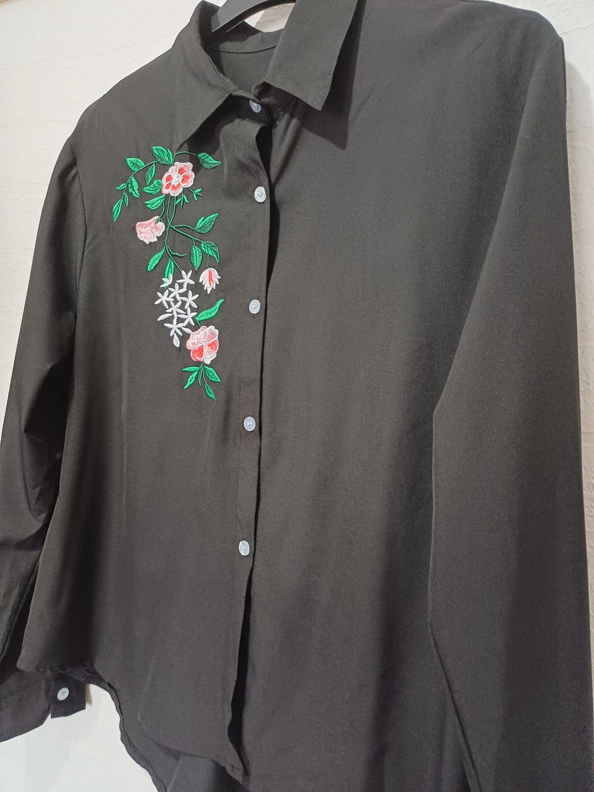Women's Plus Size Top Unbranded Black White Geometric Print Crew Neck Approx. UK 16–18 Very Good
