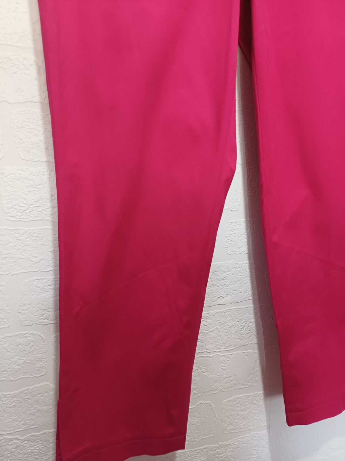 Women's Trousers Gerry Weber Collection Pink Magenta Stretch Smart Chinos Size UK 16 EU 42 Excellent Condition
