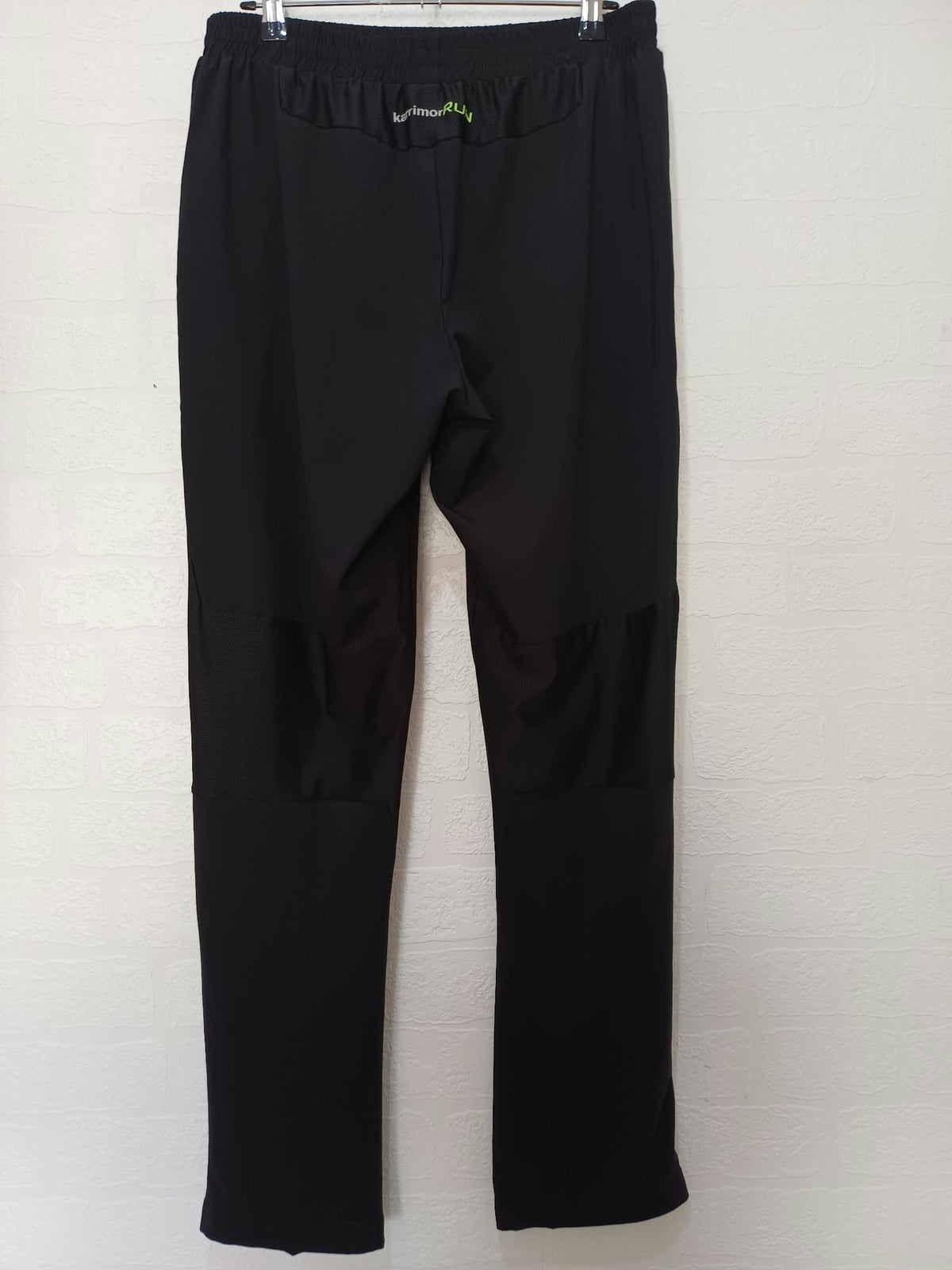 Men's Trousers Karrimor X Lite Black Reflective Zipped Running Size M Very Good Condition