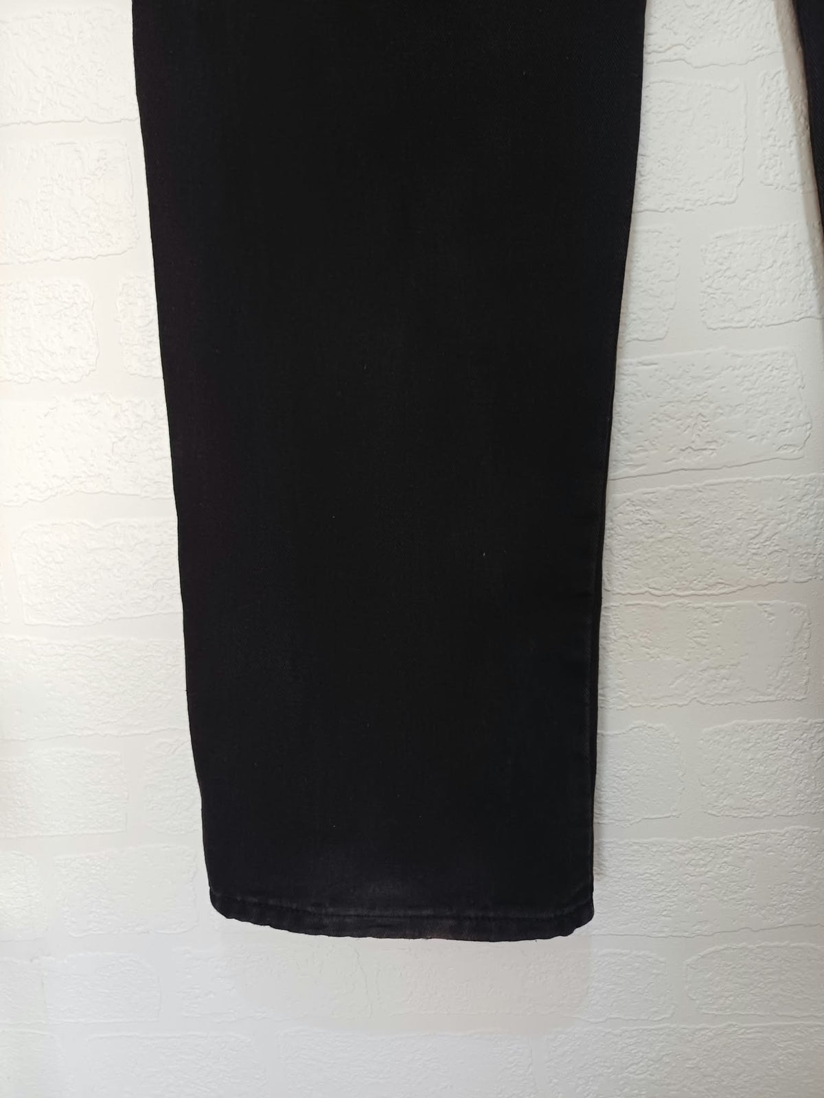 Men's Jeans SHEIN Black Cargo Utility Straight Leg Size XL Very Good Condition