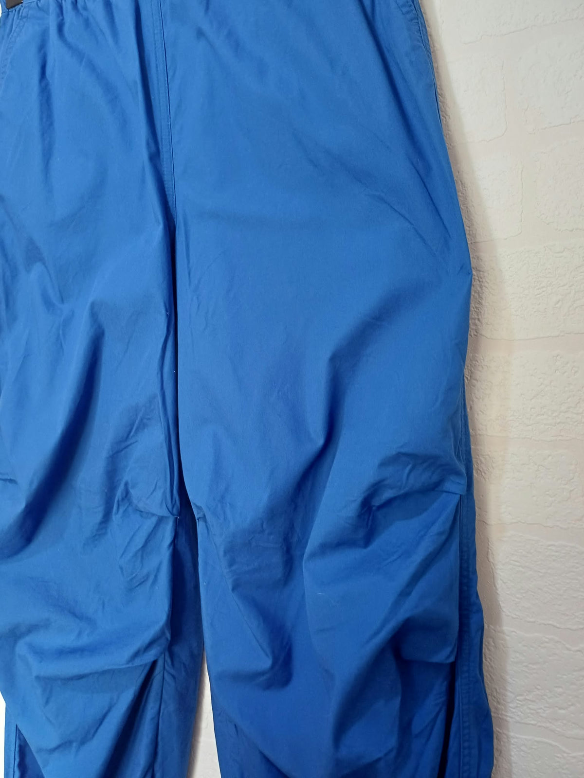 Women's Trousers H&M Divided Blue Parachute Utility Size XXS Very Good Condition