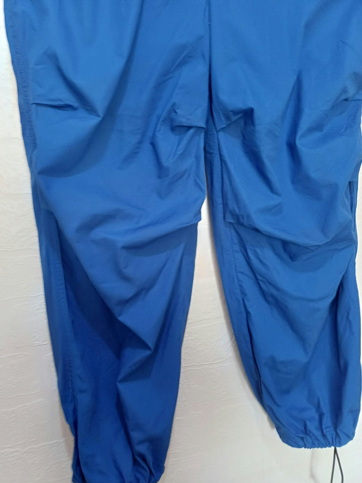 Women's Trousers H&M Divided Blue Parachute Utility Size XXS Very Good Condition