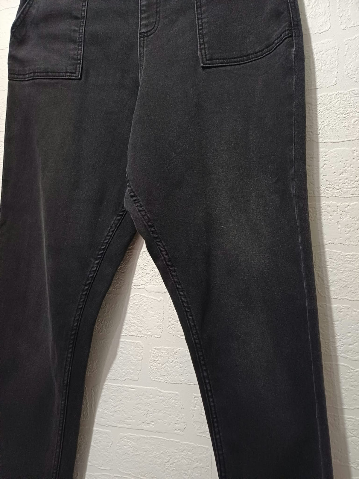 Girls' Trousers George Black Denim Utility Joggers Age 15–16 Very Good Condition