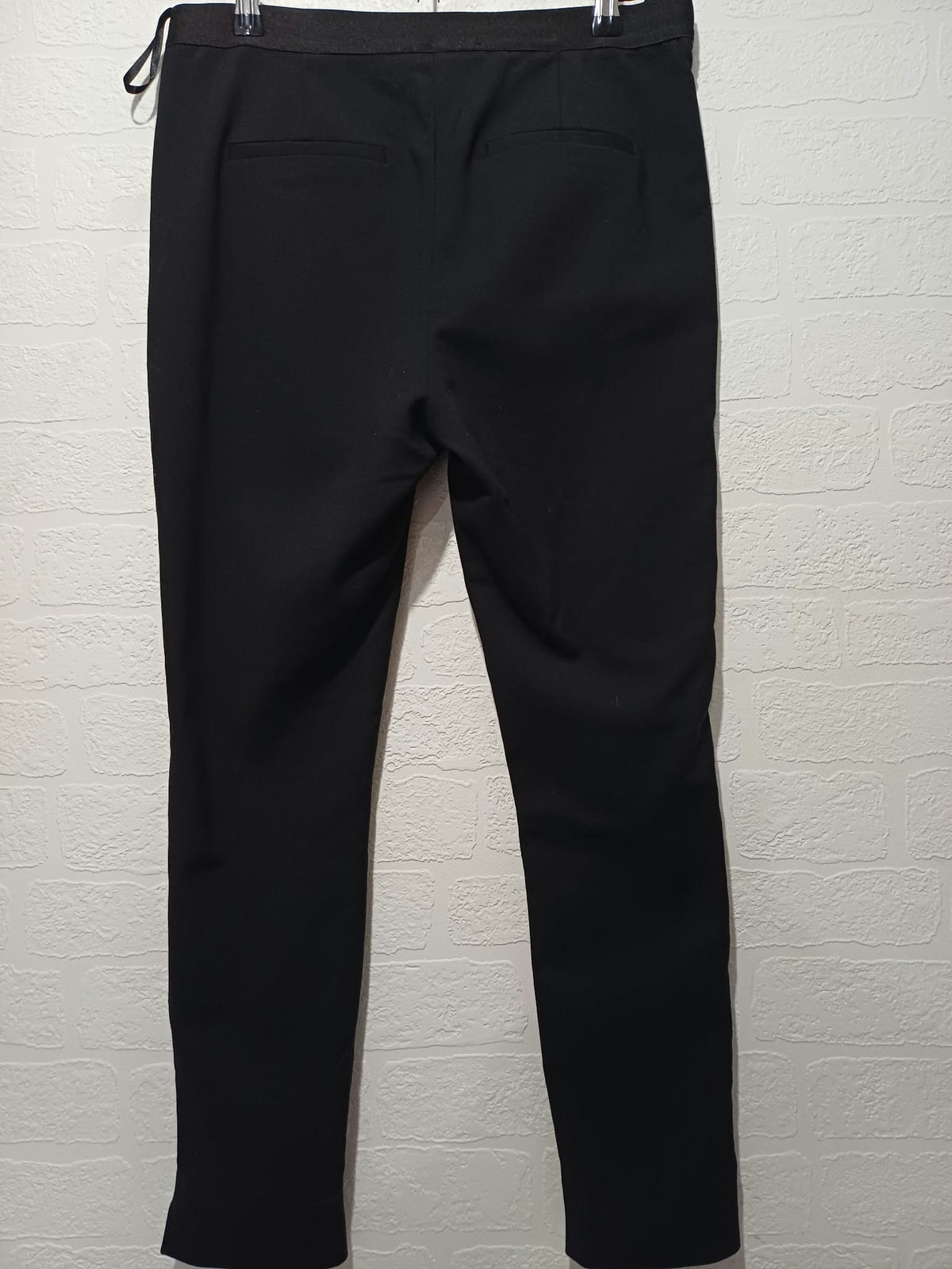 Women's Trousers Next Tailoring Black Faux Pocket Tailored Size 10R Very Good Condition