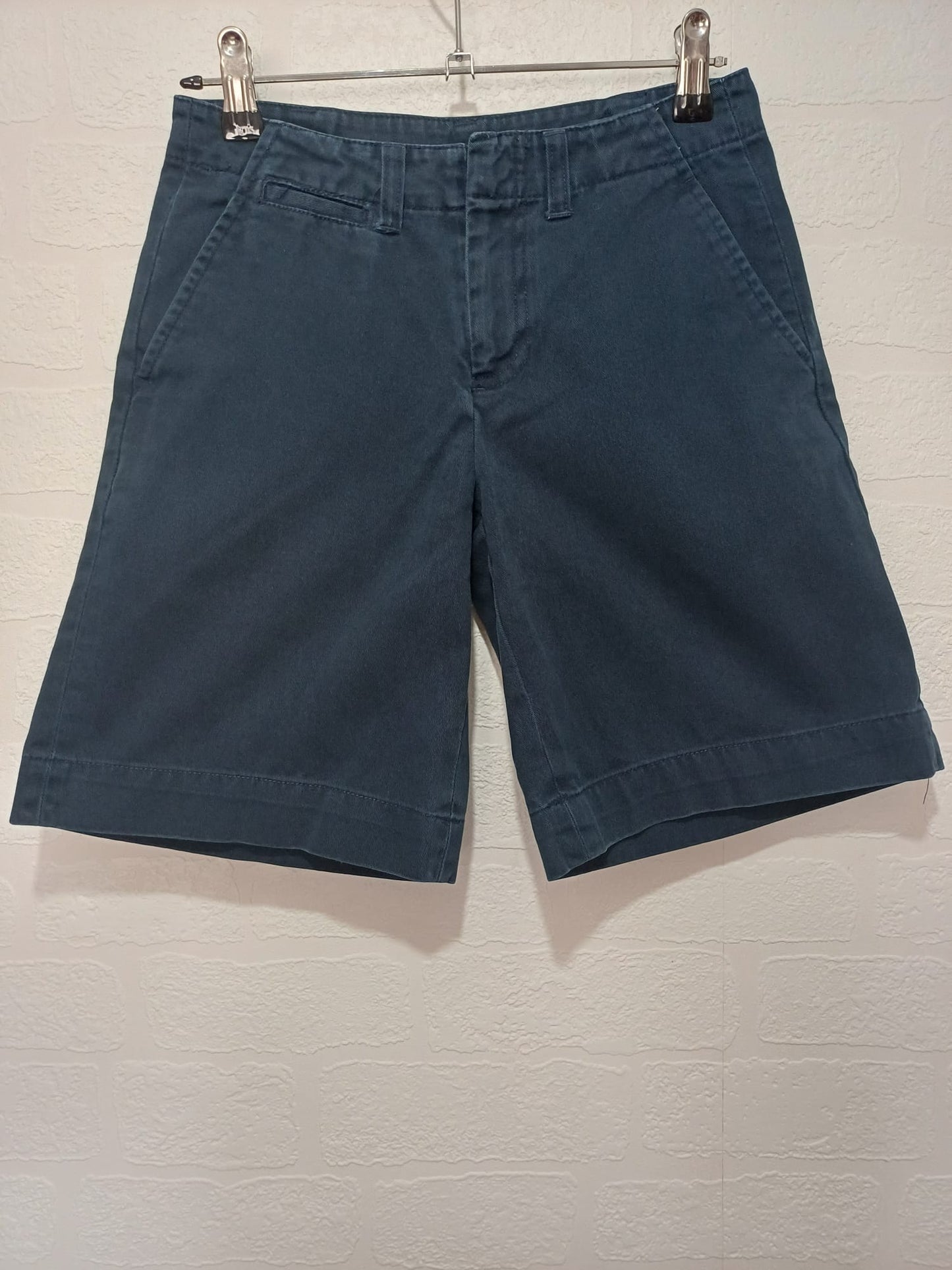 Women's Chino Shorts Polo Ralph Lauren Navy Blue Size 8 Approx. 26" Waist - Very Good Condition