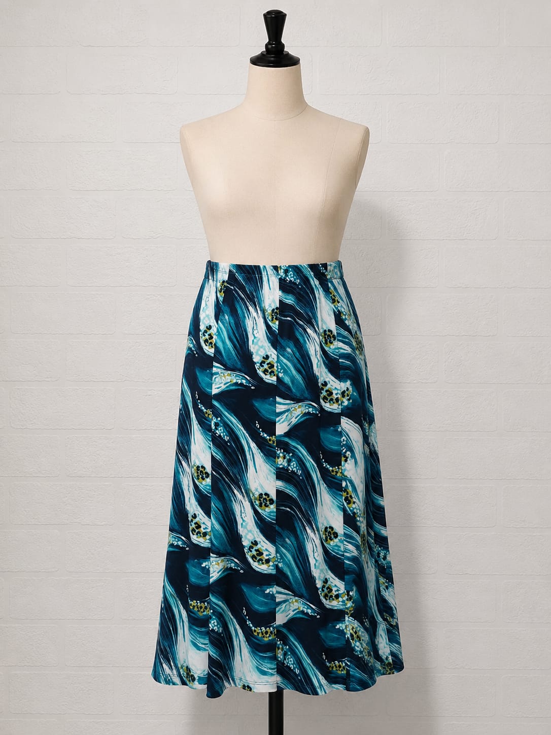 Women's Skirt Kim & Co Multi Colour Size L - Very Good Condition
