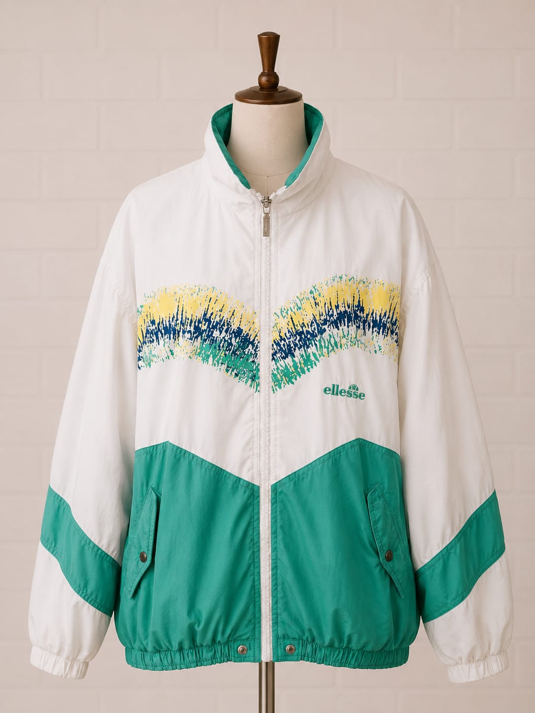 Ellesse Retro Windbreaker Jacket – Men's XL