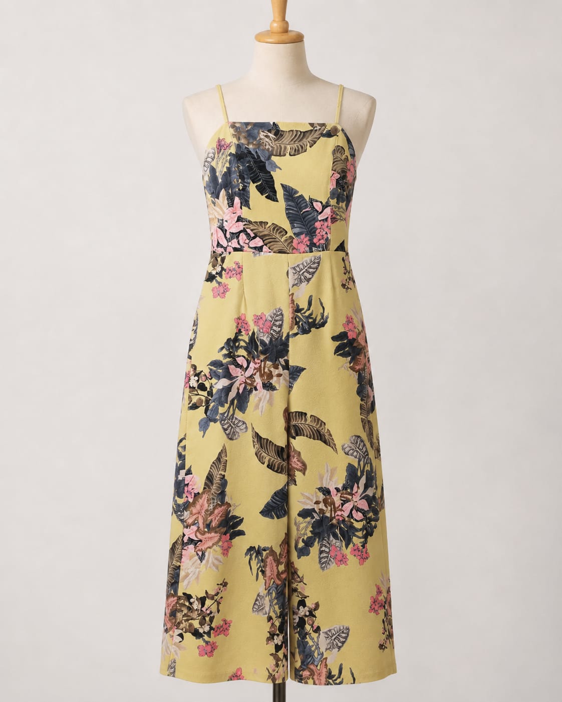 Women's Jumpsuit Quiz Yellow Floral Size 6 - Great Condition